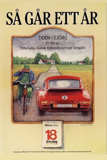 Poster för Så går ett år  Tiden i Sjöbo