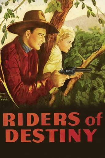 Poster för Riders of Destiny