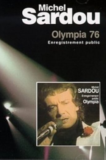 Sardou - Olympia 1976 poster