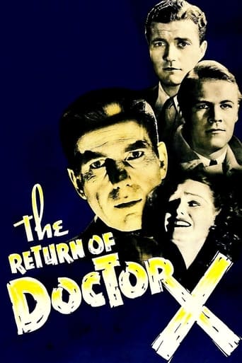 Poster för The Return of Doctor X