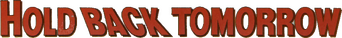 Hold Back Tomorrow logo