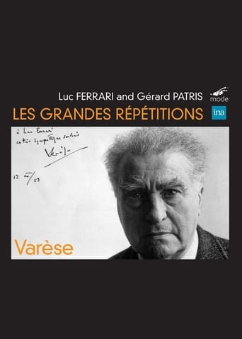 Poster of Les grandes répétitions: Hommage à Edgard Varèse