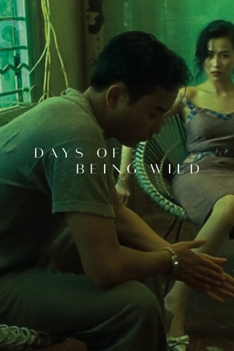 Movie poster: Days of Being Wild (1990) วันที่หัวใจรักกล้าตัดขอบฟ้า