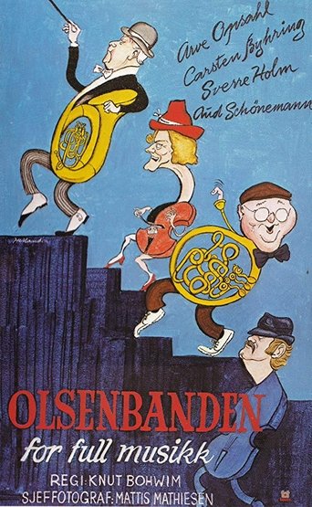 Olsenbanden for full musikk movie poster Olsenbanden for full musikk Movie Poster
