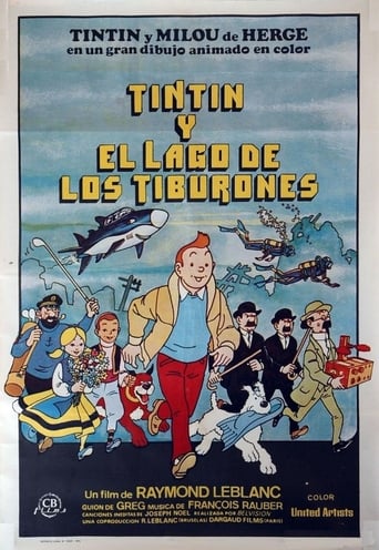 Poster of Tintín y el lago de los tiburones