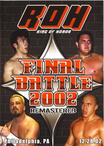 Poster of ROH: Final Battle 2002