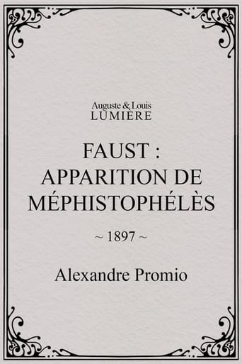 Poster för Faust: apparition de Méphistophélès