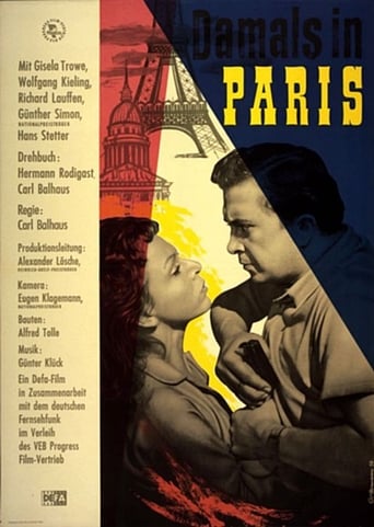 Poster för Damals in Paris