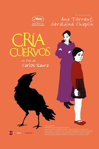 Cría cuervos — affiche alternative