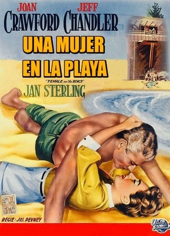 Una mujer en la playa Una mujer en la playa