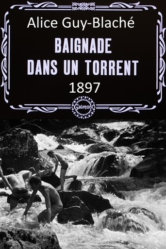 Baignade dans le torrent