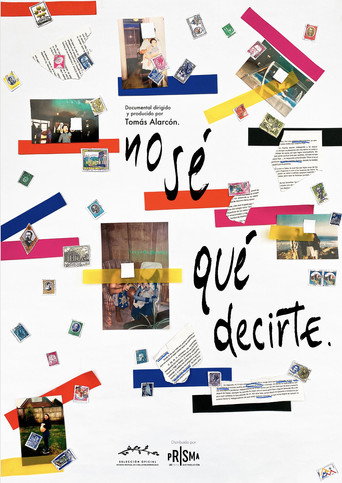 No sé qué decirte — Pôsteres 1