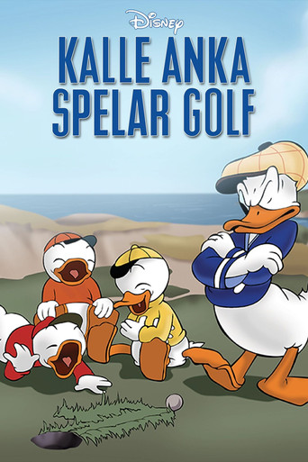 Kalle Anka spelar golf