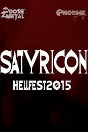 Satyricon: [2015] Hellfest