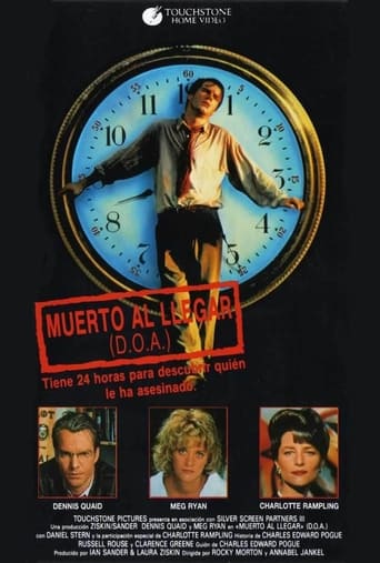 Poster of Muerto al llegar