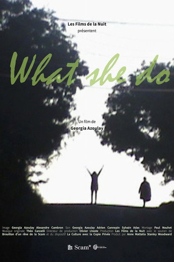 Cartell de What She Do