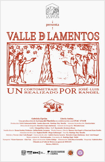 Poster film Valle de lamentos
