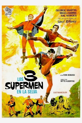 Poster of Los 3 Supermen en la selva