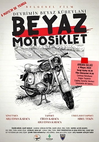 Devrimin Beyaz K&uuml;heylanı Beyaz Motosiklet (1970)