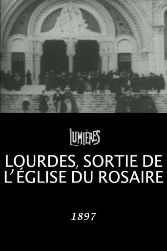 Lourdes, leaving the Church of the Rosary (1897)