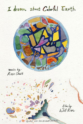 I dream about Colorful Earth poster