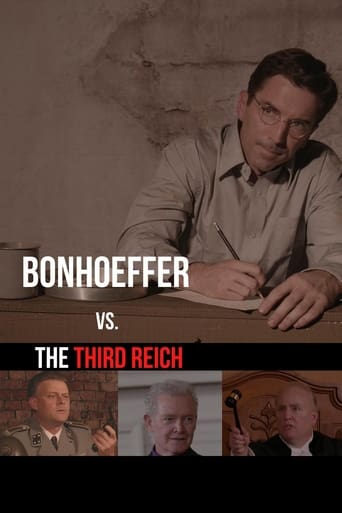 Poster of Bonhoeffer vs. The Third Reich