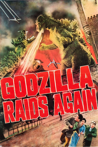 Poster for Godzilla Raids Again