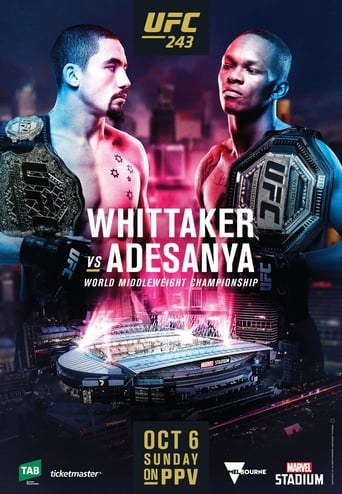 Poster för UFC 243: Whittaker vs. Adesanya