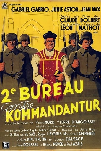 Poster of Deuxième bureau contre kommandantur