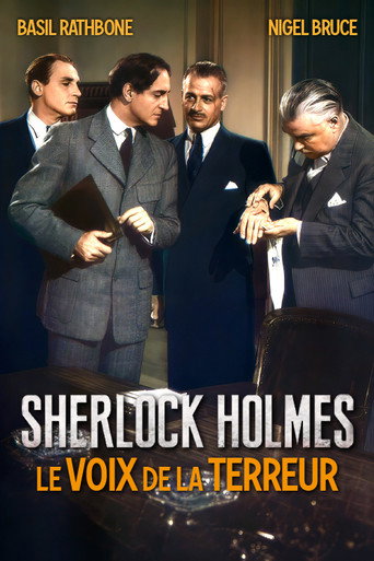 Sherlock Holmes et la Voix de la terreur - affiche officiel