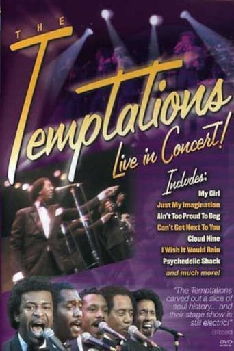 Poster för The Temptations: Live in Concert