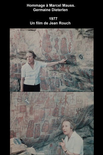 Hommage &agrave; Marcel Mauss. Germaine Dieterlen (1977)