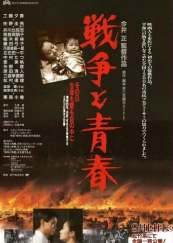 Poster of 戦争と青春