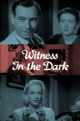 Poster för Witness in the Dark