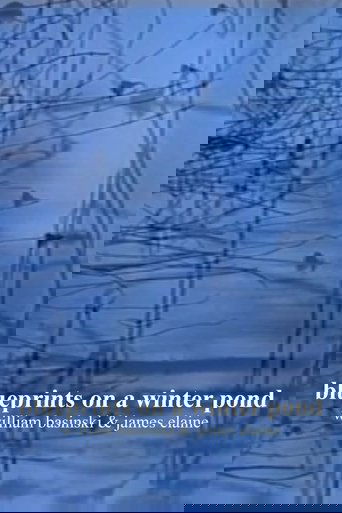 blueprints on a winter pond