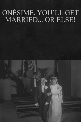 Poster of Onésime, You'll Get Married... or Else!