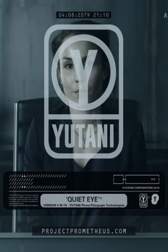 Poster för The Peter Weyland Files: Quiet Eye - Elizabeth Shaw