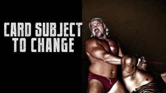 Card Subject to Change (2010)