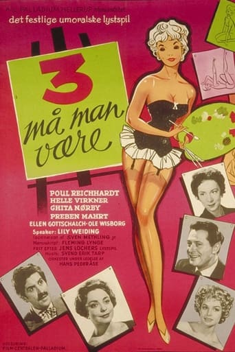 Poster of 3 må man være