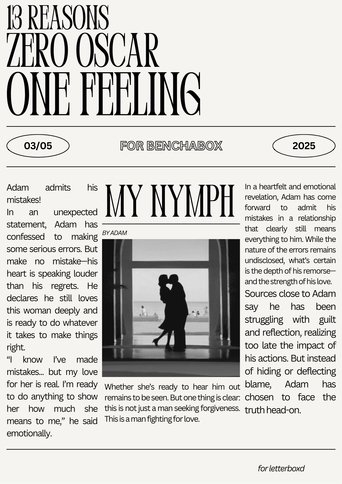 13 Reasons, Zero Oscar, One Feeling (A Short Film You'll Never See) (2025)