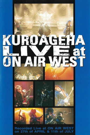 KUROAGEHA「LIVE at ON AIR WEST」 poster