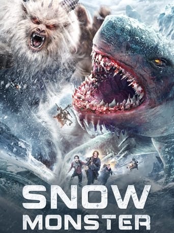 Poster of Snow Monster vs Ice Shark
