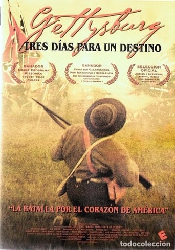 Poster of Gettysburg: Tres días para un destino