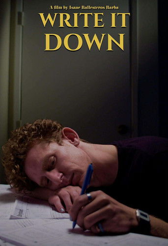 Write It Down poster