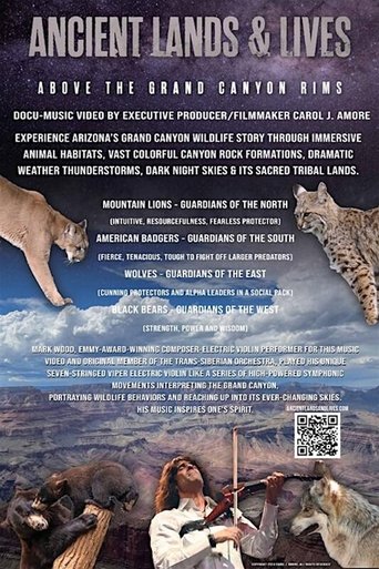 Ancient Lands & Lives - Above The Grand Canyon Rims poster