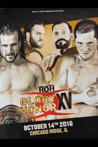 ROH Glory By Honor XV - Night 1 (2016年)のポスター画像 - FindKey