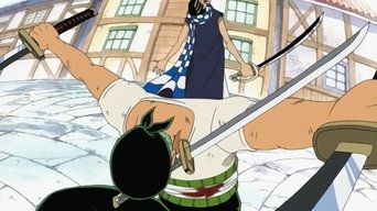 ¡Gran duelo! ¡Zoro el espadachín vs Cabaji el acróbata! ¡Gran duelo! ¡Zoro el espadachín vs Cabaji el acróbata!