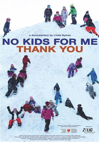 No Kids For Me Thank You poster