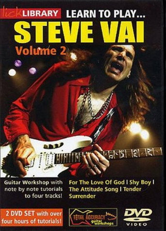 Learn To Play Steve Vai Volume 2 poster