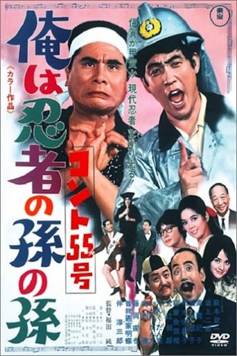 Poster of コント55号 俺は忍者の孫の孫